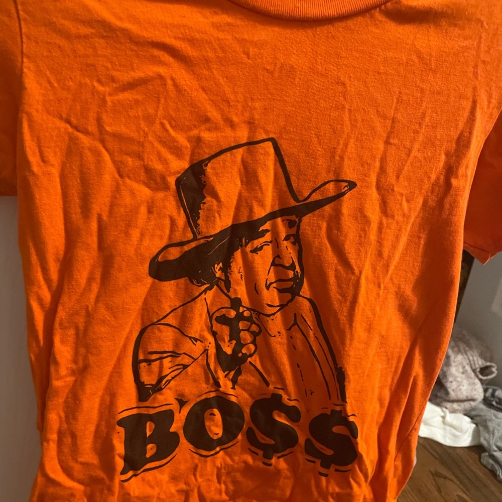XS Boss Hogg T - Dukes of Hazzard - 80’s Sitcom - VintageT